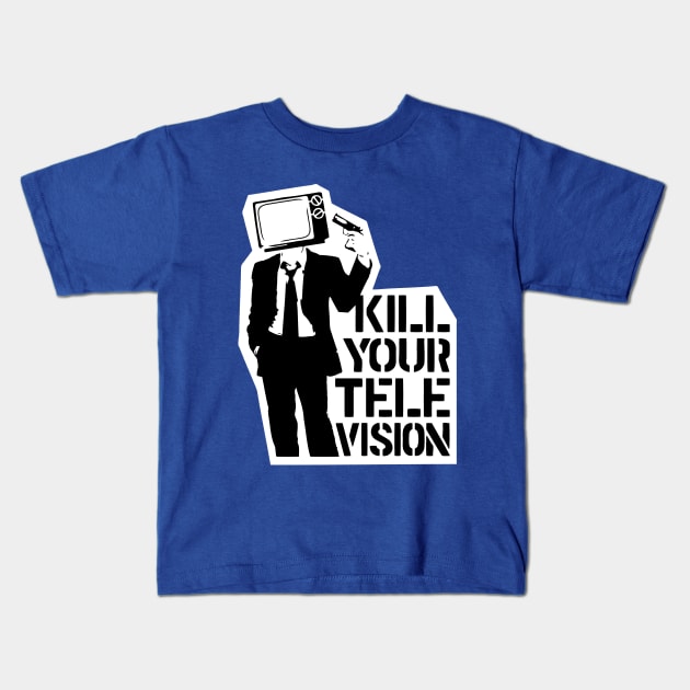 Kill Your Television Kids T-Shirt by CultureClashClothing